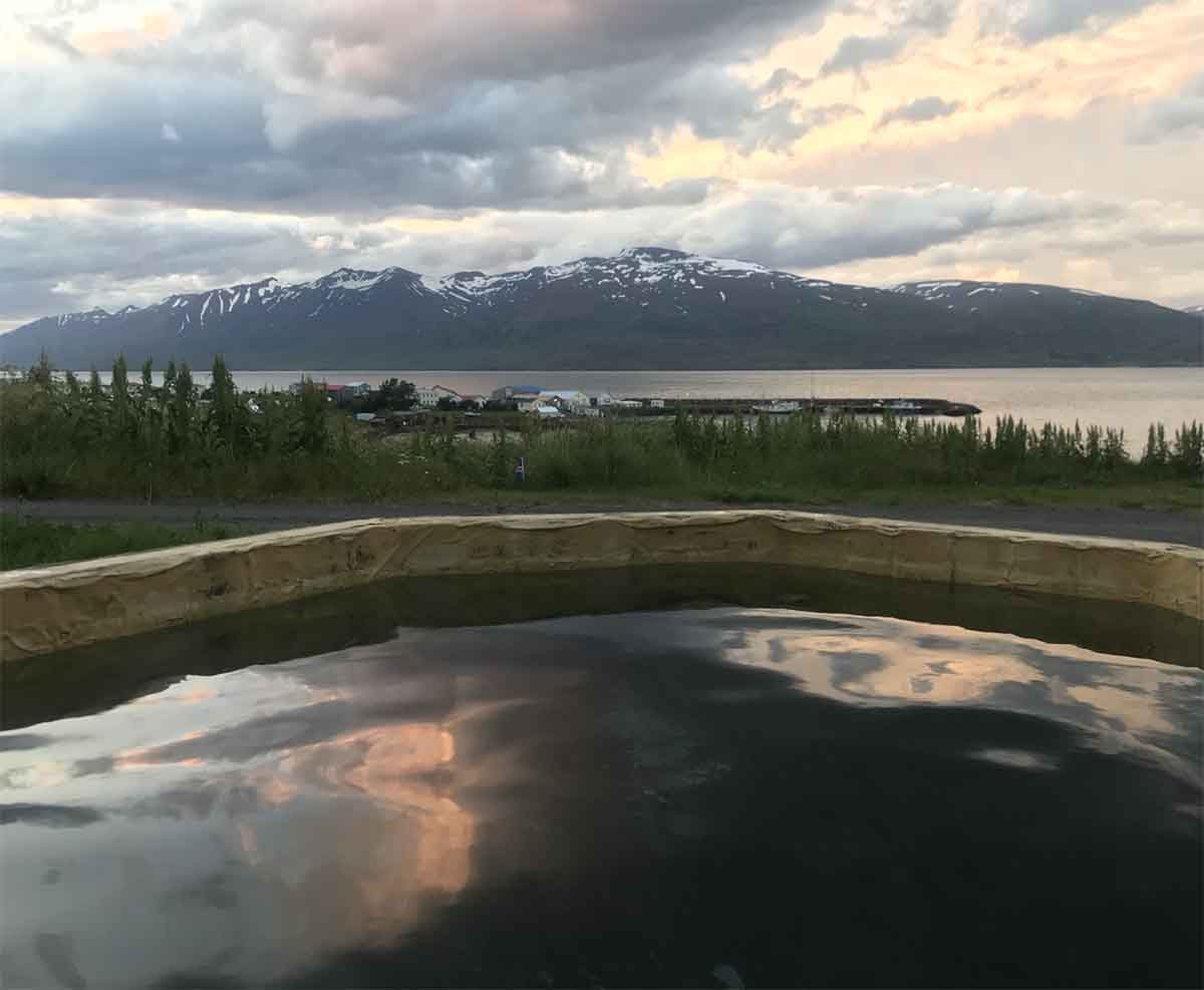Iceland yoga retreat mountain